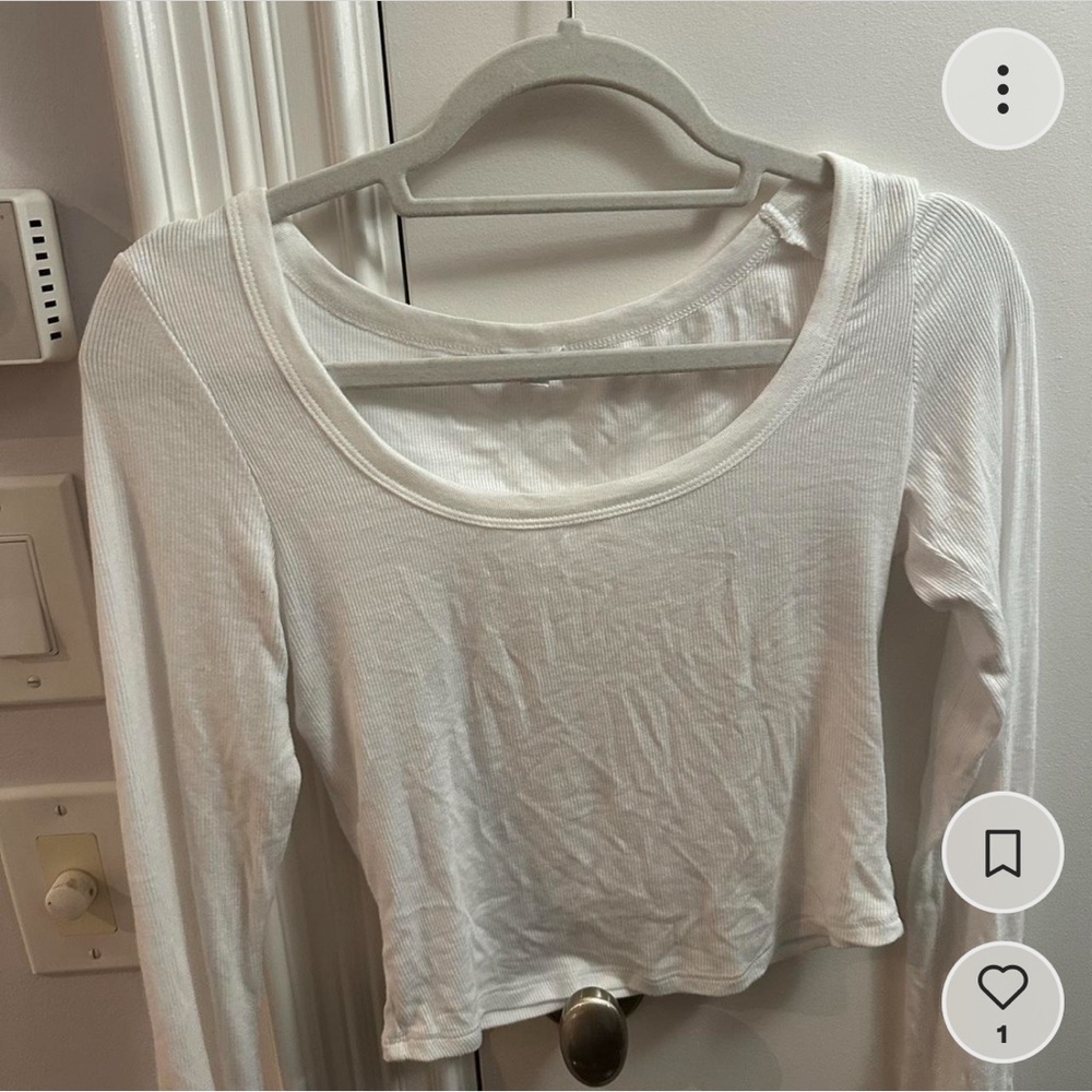 White garage top long sleeve brand new great quality